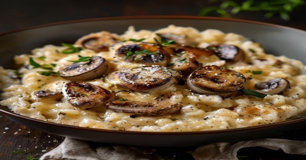 Risoto de Funghi: Uma Viagem Cremosa pela Tradição Italiana